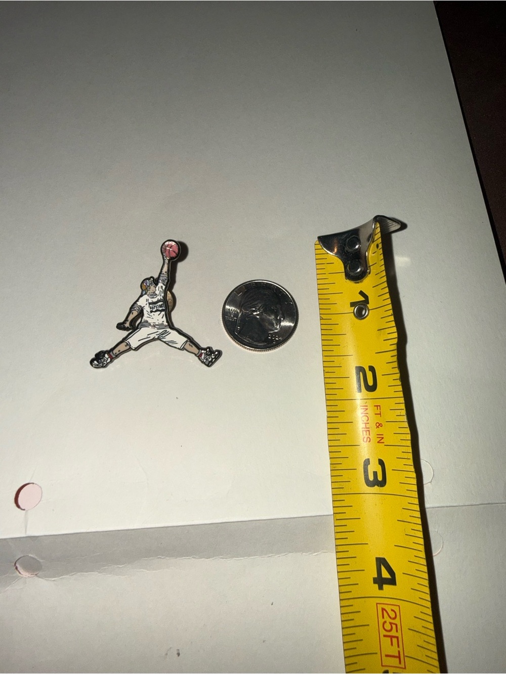 What men can’t jumpman Enamel Pin